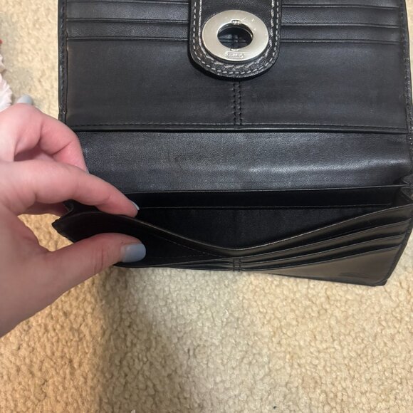 EUC Coach full size leather wallet - Picture 6 of 7